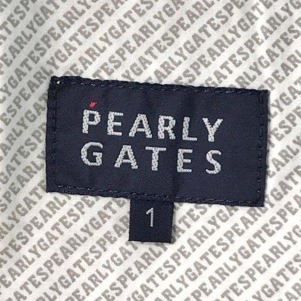 PEARLY GATES パーリーゲイツ スカート ストライプ柄 ブルー系 1