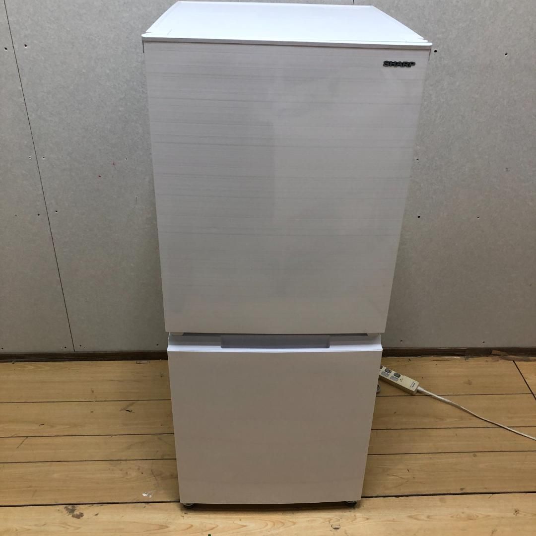 美品 SHARP 冷蔵庫 SJ-D15H-W 152L 2022年製 ホワイト