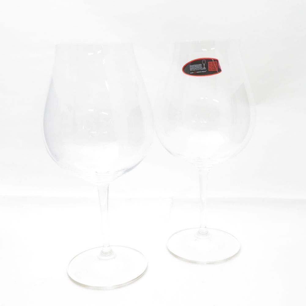 RIEDEL リーデル ヴェリタス ニューワールド ピノ ノワール ワイングラス 2客 クリスタルガラス ペア SY12342C1