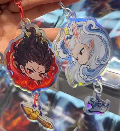 GHOZUWYL] ナタ2 哪吒之魔童閙海 キーホルダー 12個