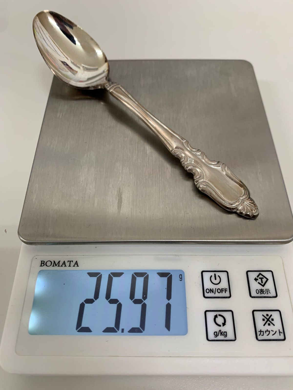 シルバー スプーン 6本セット 未使用品 レトロ アンティーク C542