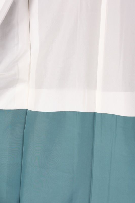 本結城 茶 藍 赤 100亀甲 幾何学模様 一本縞 T599 - メルカリ 