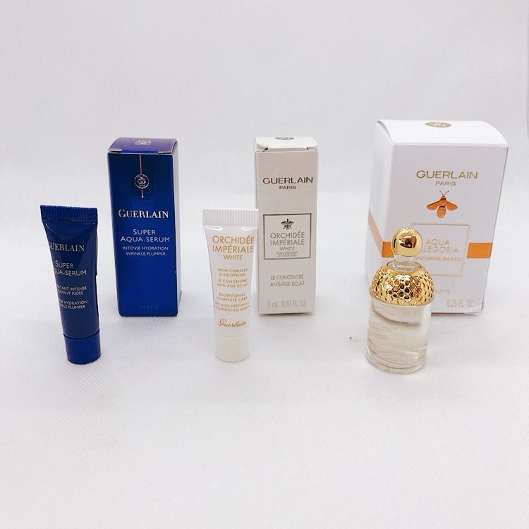 ゲラン GUERLAIN 化粧品 三点セット 新品未使用 （ビニール袋だけ開封