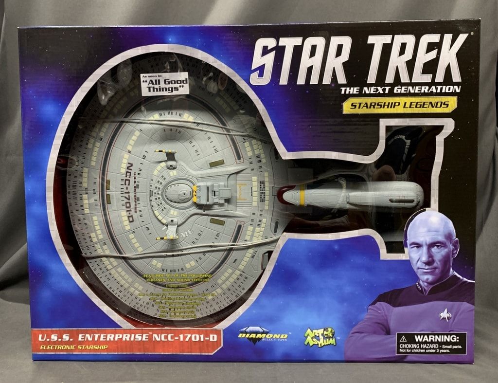 DIAMOND SELECT STARSHIP LEGENDS USS ENTERPRISE NCC-1701-D(FROM ALL