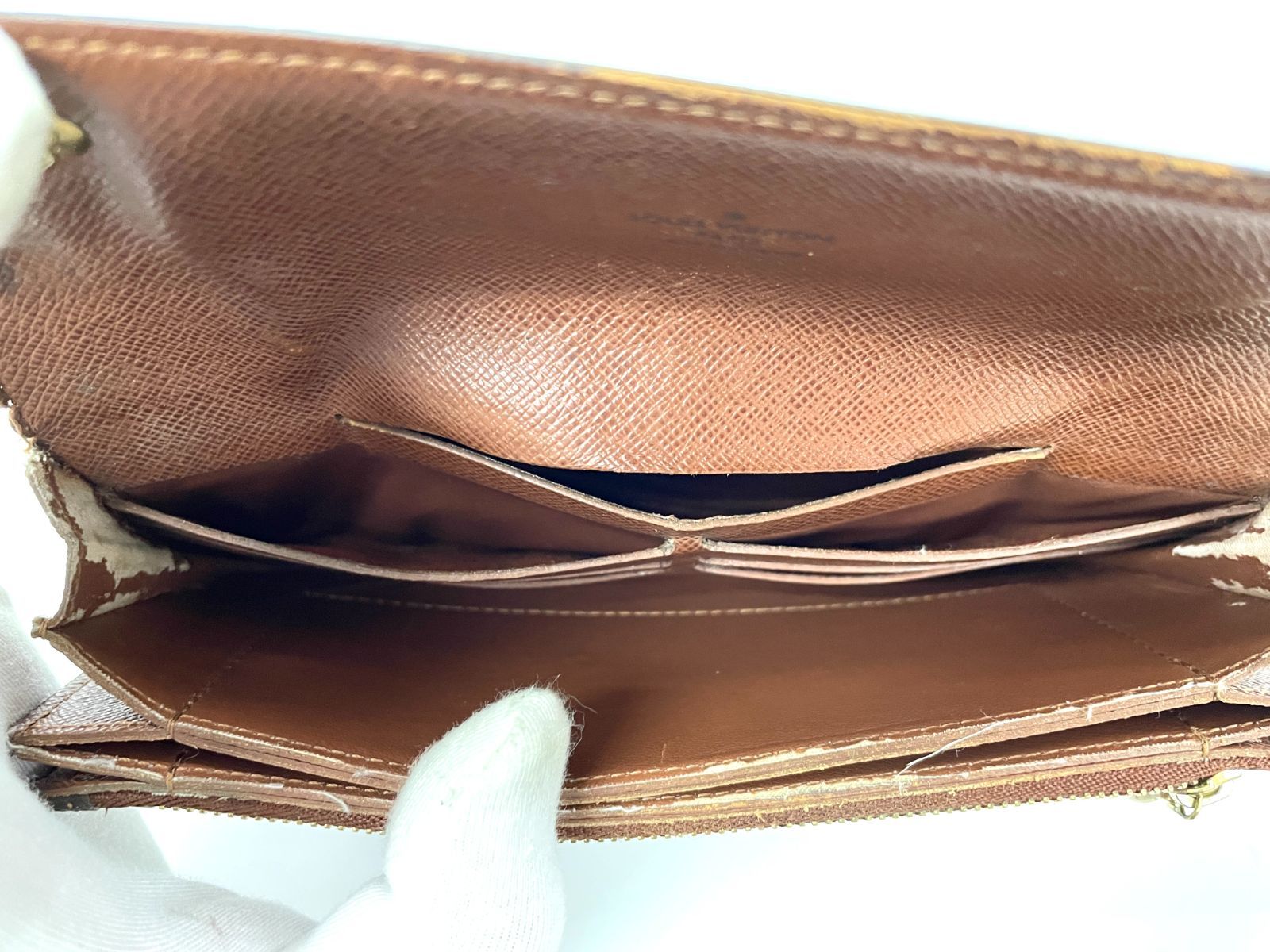 LOUIS VUITTON - LOUIS VUITTON チェーンウォレット ダミエ