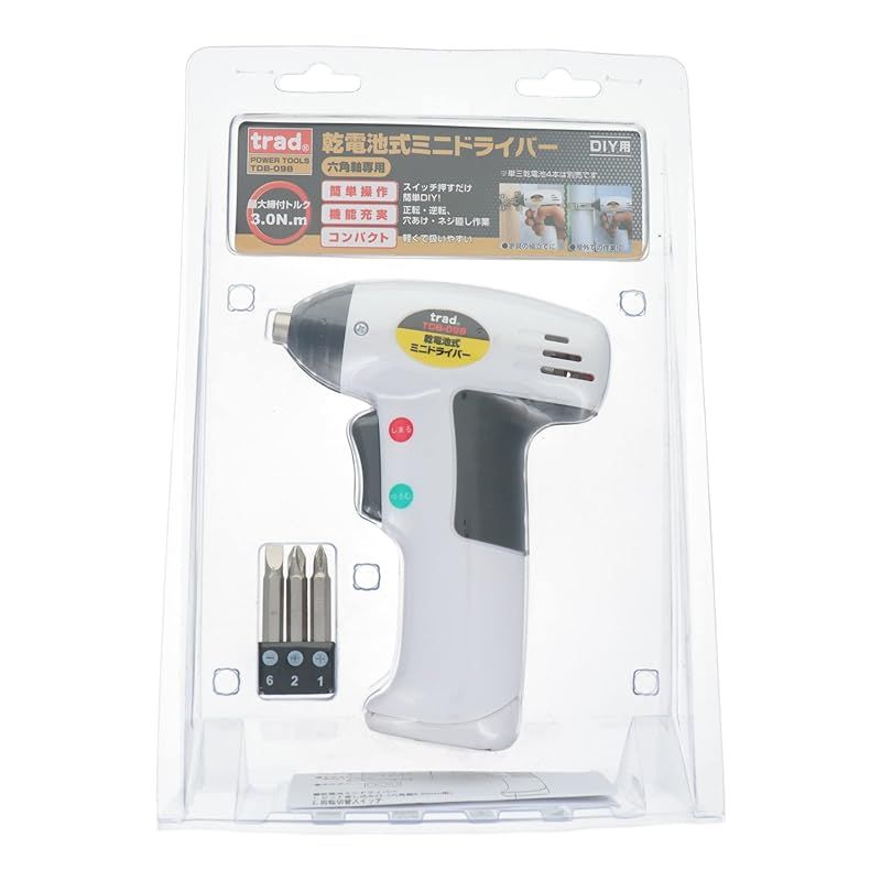 trad 乾電池式ミニドライバー TDB-098 0 - メルカリ