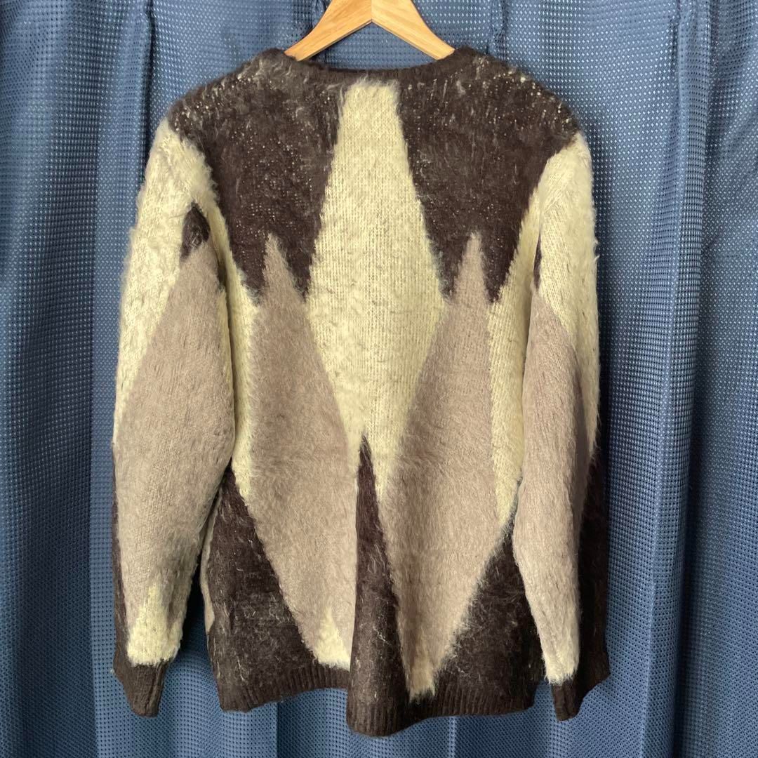 新品　カートコバーン　モヘアタッチカーディガン　復刻　L　BK　キムタク着 新品 完売 カートコバーン モヘアタッチカーディガン 復刻 BK 黒