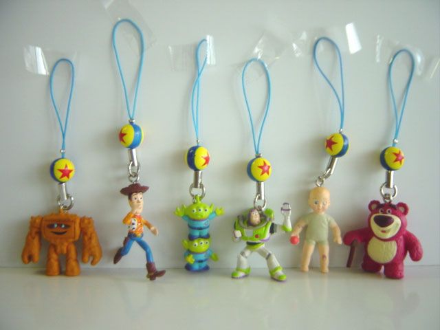 ♯Gta29DZ　トイストーリーTOYSTORY 3サニーサイドストラップ全6種
