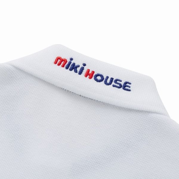 ミキハウス正規販売店|ミキハウス mikihouse プッチー プチ刺繍入り半袖ポロシャツ 90cm 赤 02 STEELWINDOWSANDDOORS_COM