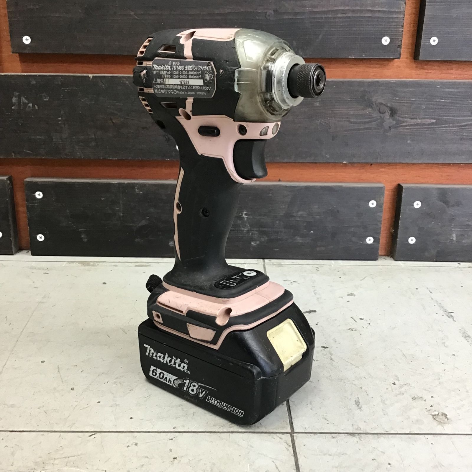 中古品】マキタ/makita コードレスインパクトドライバー TD148DRTXP 【鴻巣店】 - メルカリ