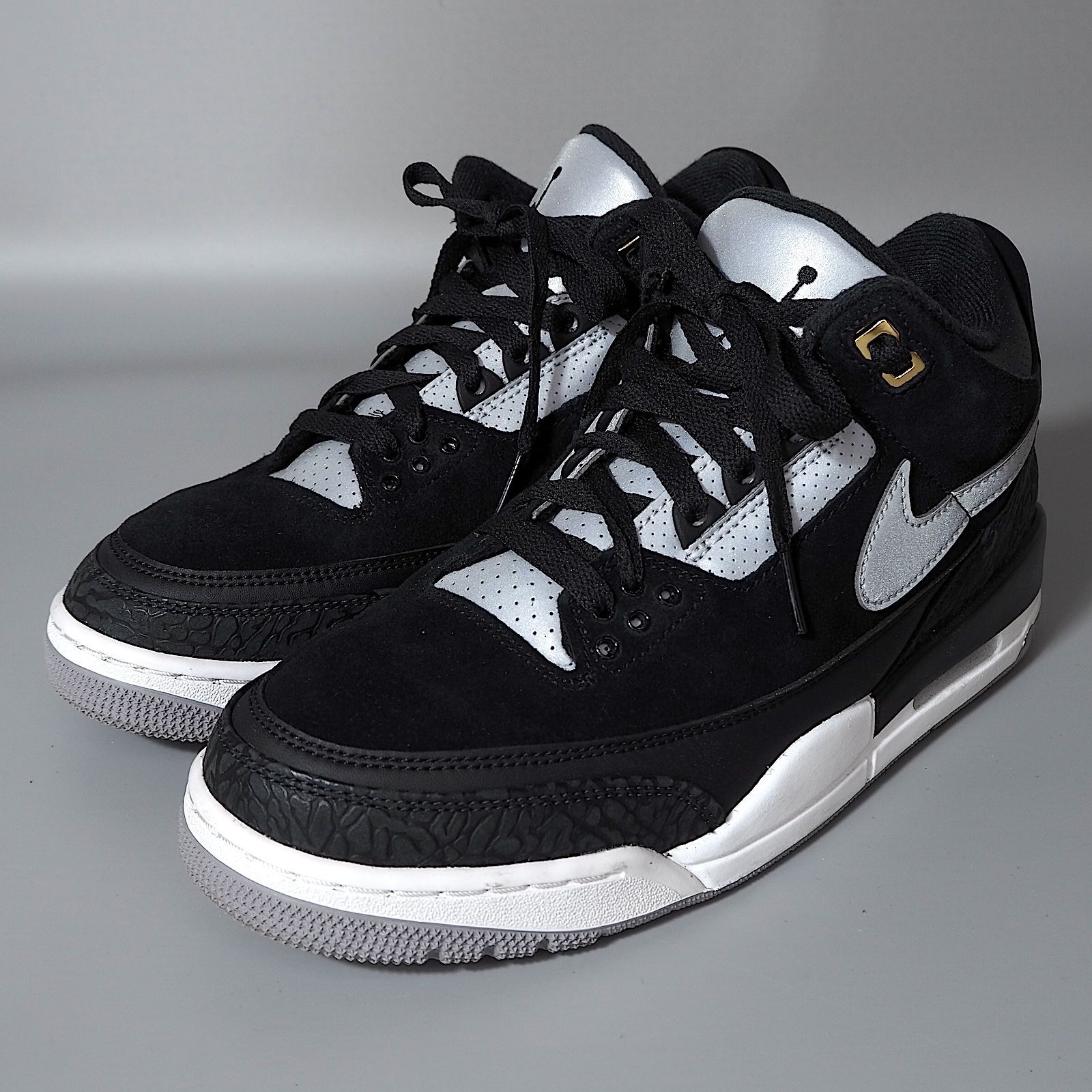 ナイキ NIKE AIR JORDAN 3 Retro Tinker Black Cement Gold エア 