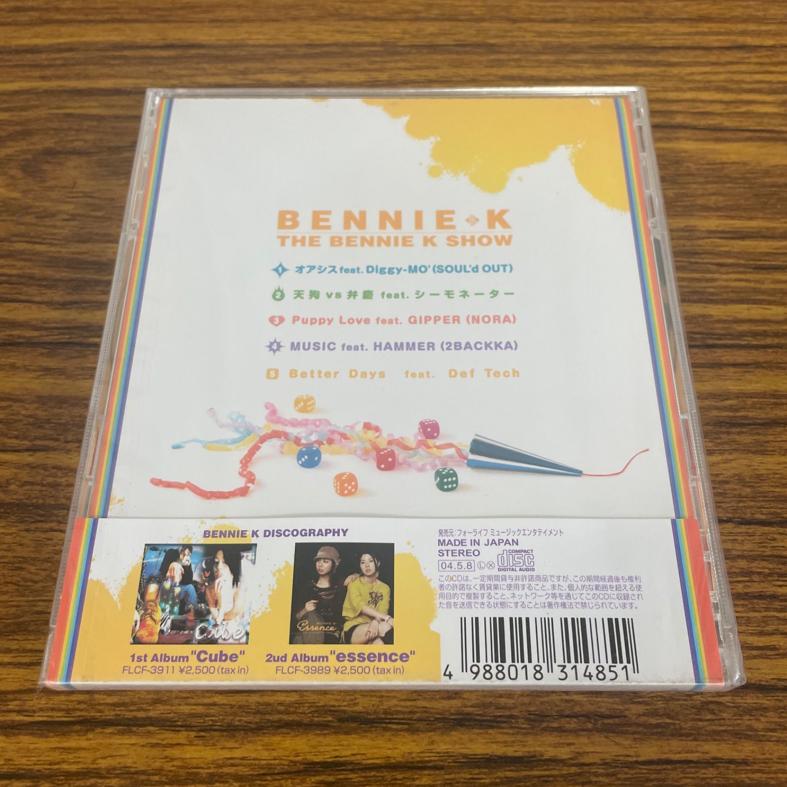 BENNIE K/THE BENNIE K show 【CD】