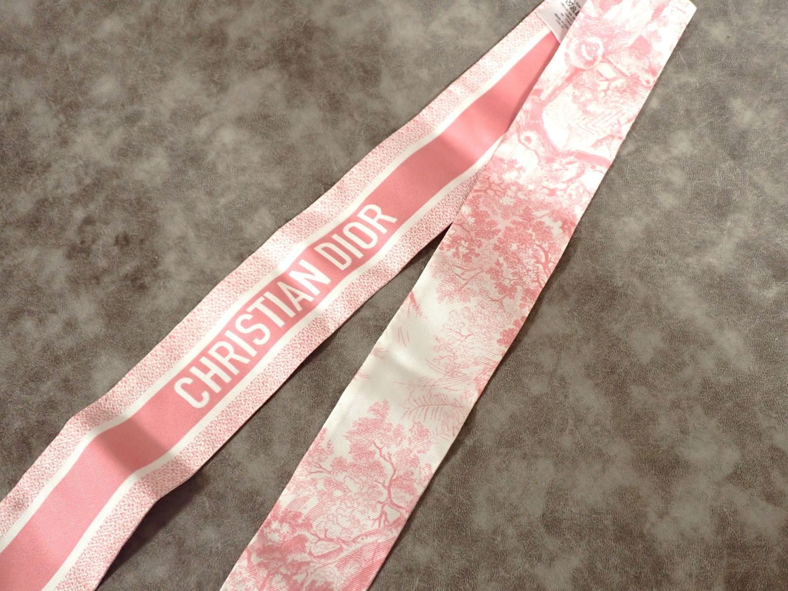 美品 Christian Dior クリスチャンディオール ピンク ミッツァ