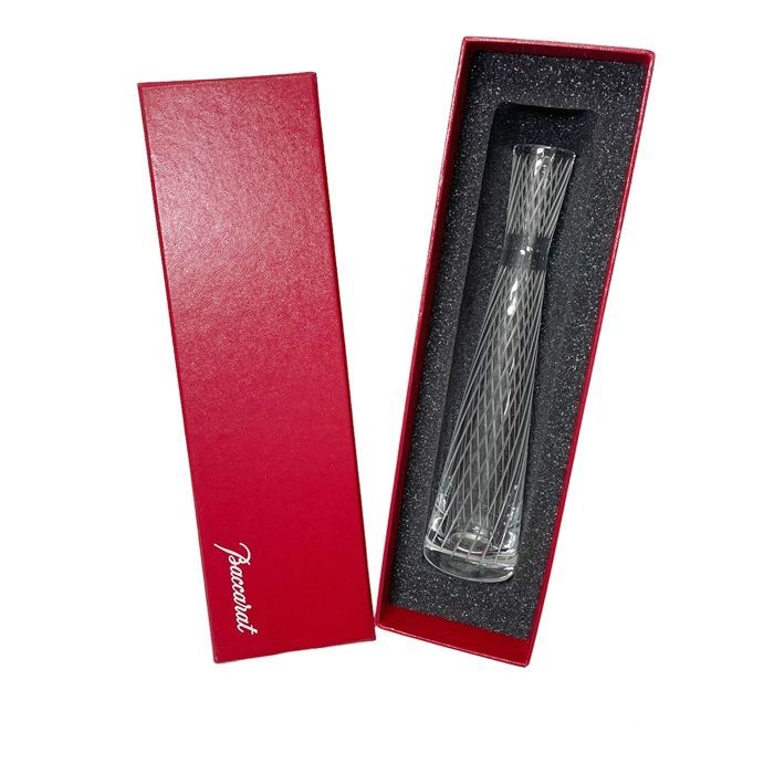 バカラ Baccarat 新品未使用 一輪挿し 花瓶 ローズ ◇美品◇バカラ ミカド フラワーベース 花瓶 一輪挿し M255
