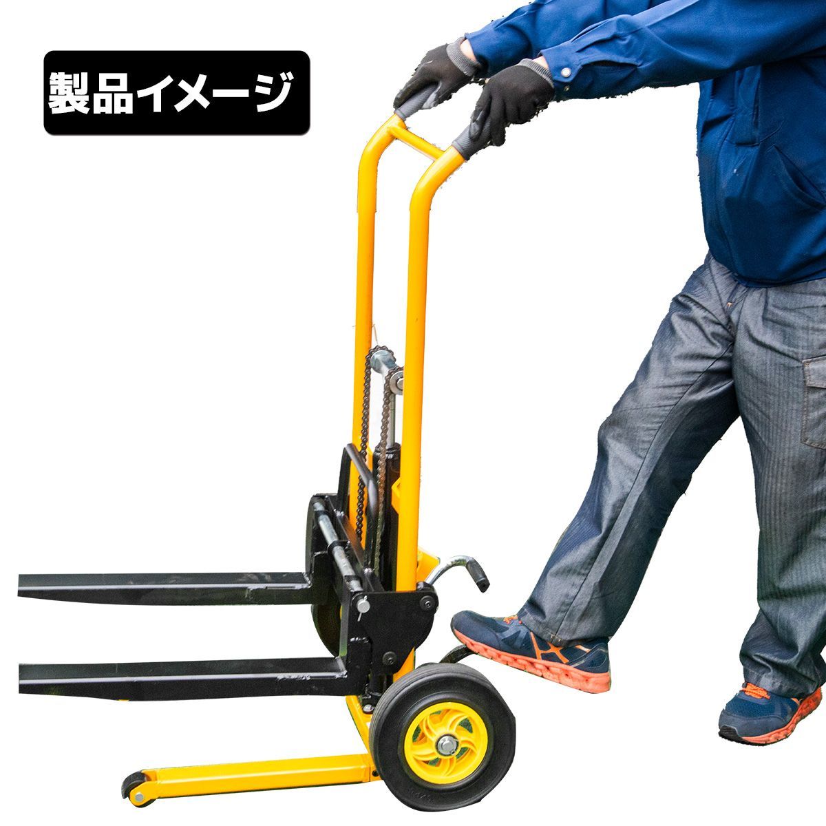 送料無料【個人宅まで直送】最大積載200kg ハンドリフト ハンド 送料無料【個人宅まで直送】最大積載200kg ハンドリフト ハンド