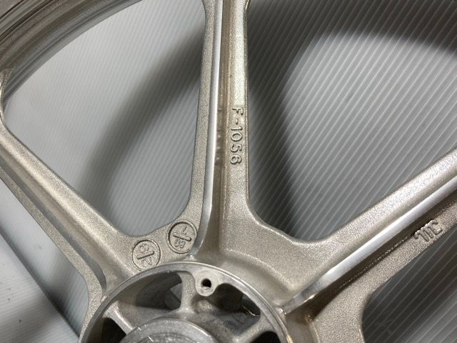 KAWASAKI Z250FT フロントホイール バレル研磨仕上げ KZ250A- カワサキ