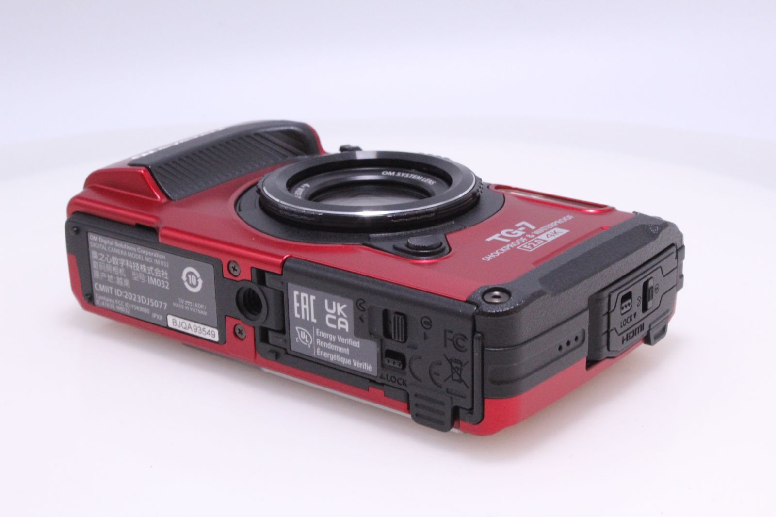 美品】OM SYSTEM Tough TG-7 レッド オリンパス - メルカリ