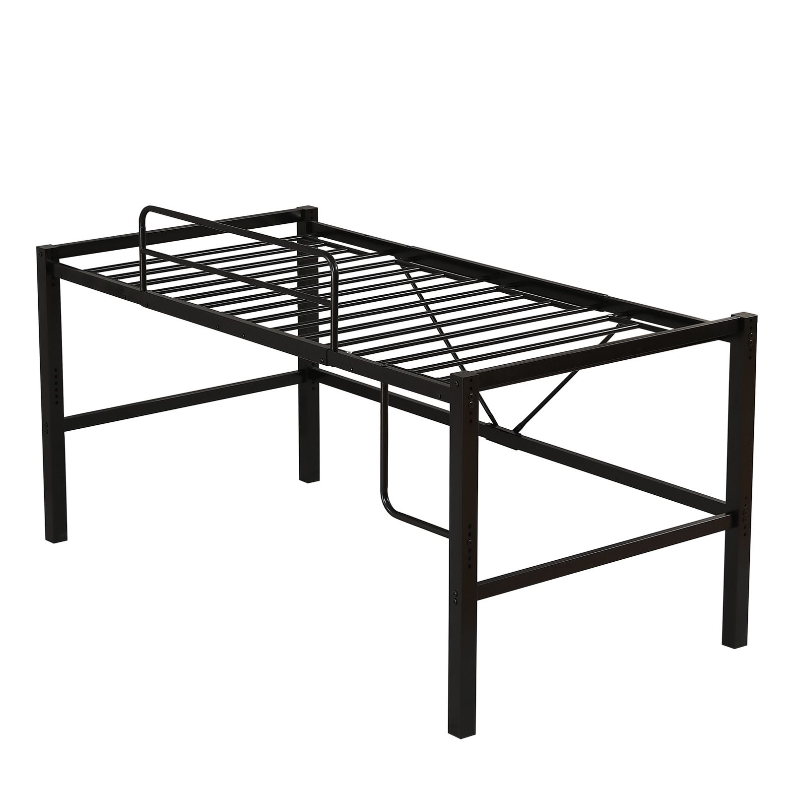 高さ90cm】ロフトベッド パイプベッド シングルベッド ロータイプ 省