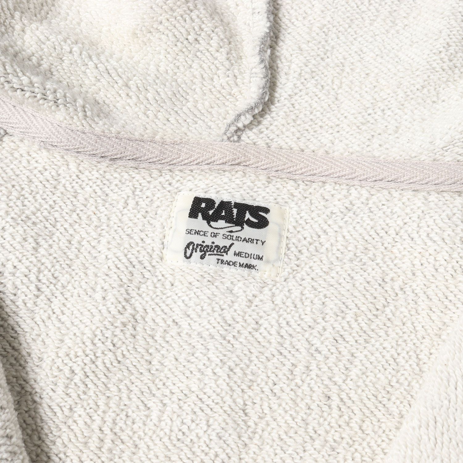 RATS ラッツ パーカー サイズ:M アームロゴ ジップ スウェットパーカー  