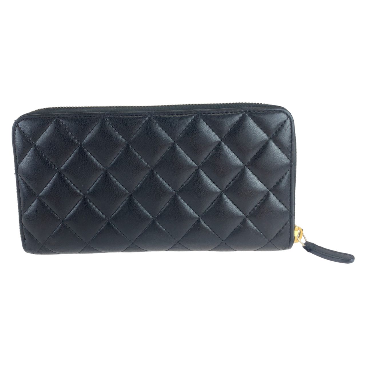 美品 CHANEL シャネル マトラッセ ココマーク ブラック 黒 ゴールド