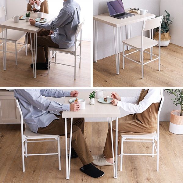 二脚セット ディレクターズ チェア ホワイトホース 椅子 木製 チェック柄