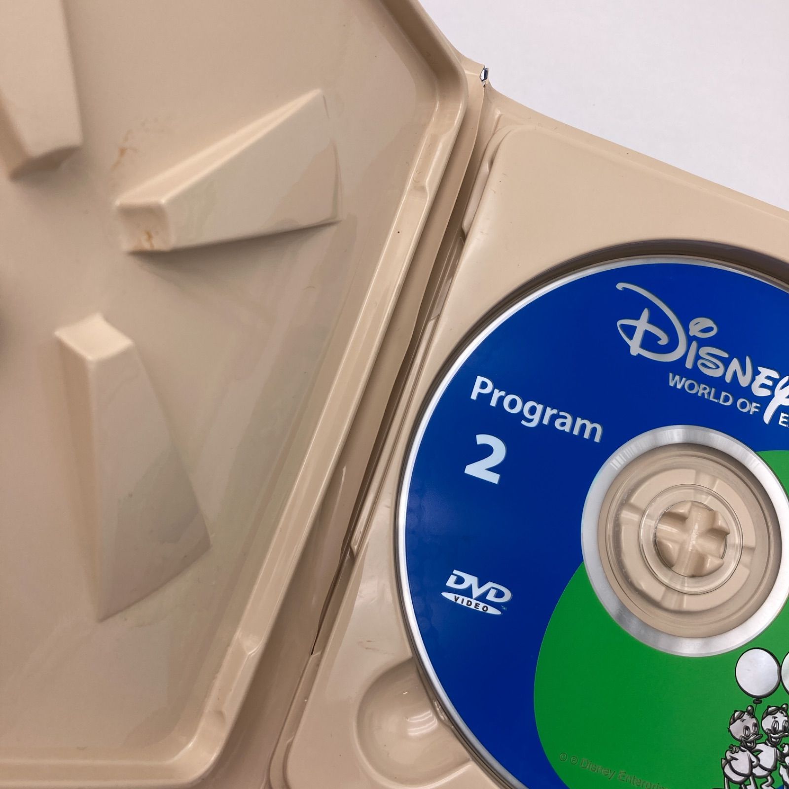 2004年購入 ストレートプレイDVD　ディズニー英語システム　DWE　Disney　ワールドファミリー　中古　501405