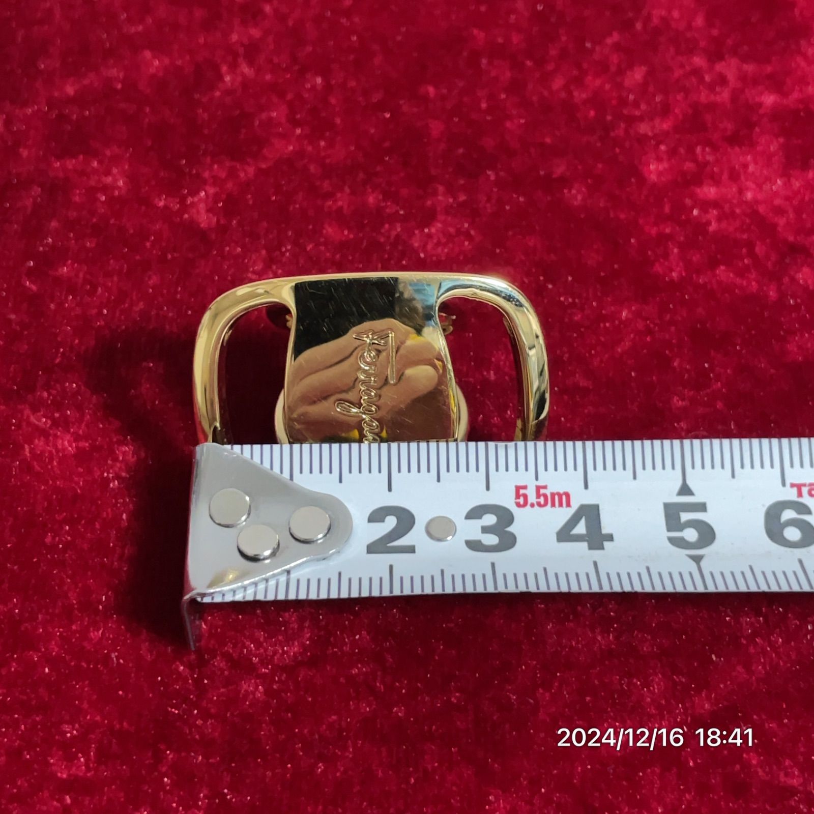FERRAGAMO サルヴァトーレフェラガモ スカーフリング スカーフ留め ゴールド : Pawn Shop やまき - 通販 -  Yahoo!ショッピング