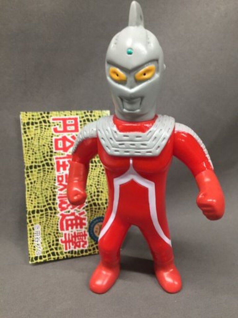 サンガッツ本舗 ウルトラセブン ウルトラファイト版 ソフビ クリア赤