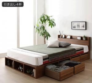 Finbro (マットレスセット)シングル シェルフベッド ベッド 収納ケース