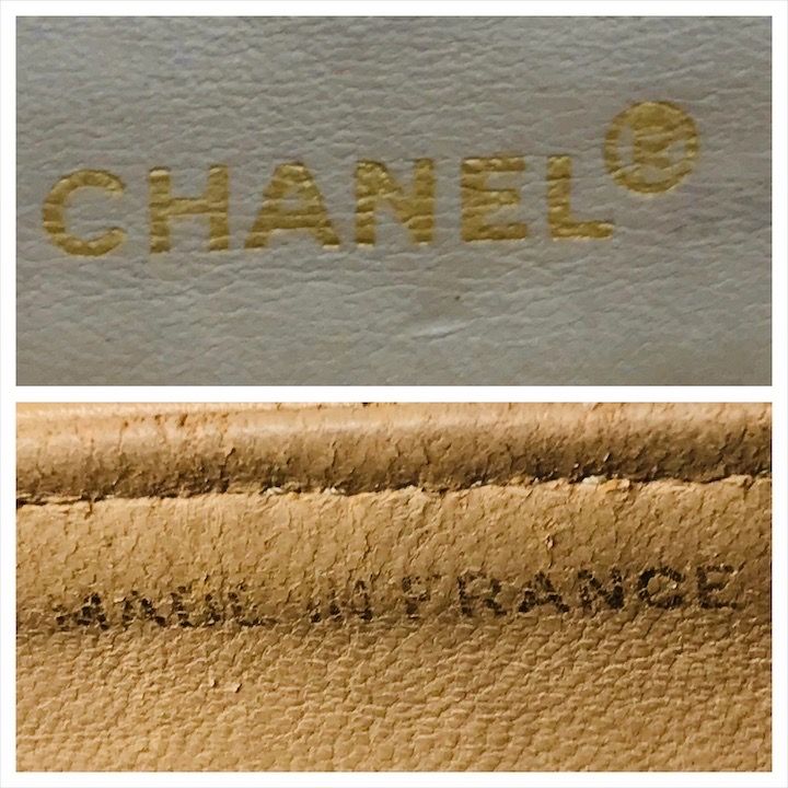 良品 CHANEL シャネル ダイアナ マトラッセ ラムスキン ココマーク ショルダー バッグ ベージュ da2 良品 CHANEL シャネル ダイアナ マトラッセ ラムスキン ココマーク