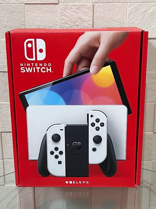ジョイコン欠品】Nintendo Switch ホワイト 有機ELモデル - メルカリ