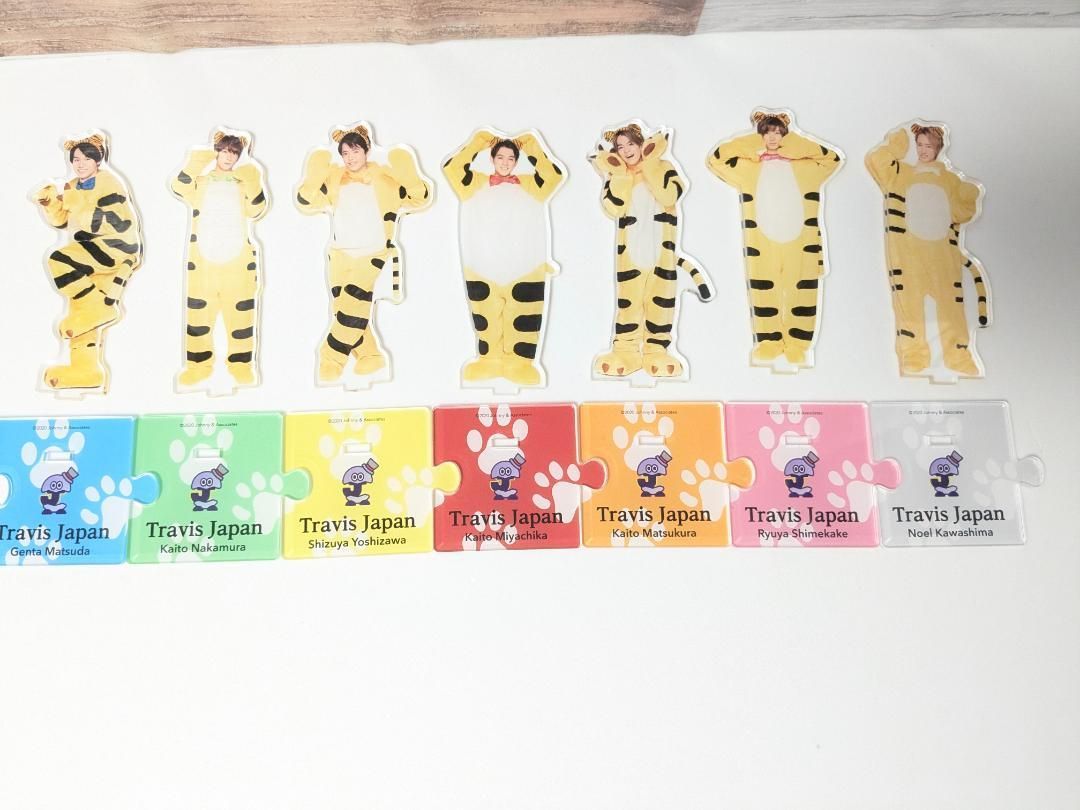 みTravisJapanアクリルスタンド Travis Japan アクリルスタンド 第2弾 全種 7点セット - メルカリ