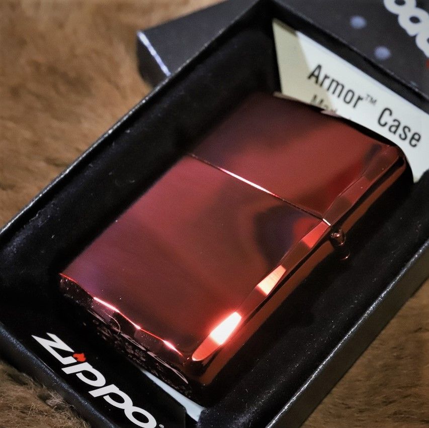 超人気 専門店 zippo アーマー シャインレイカット イオンレッド