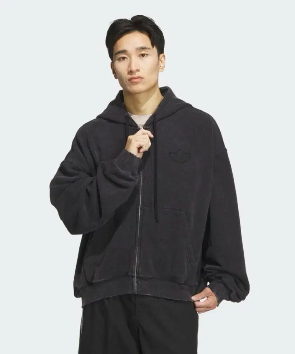 adidas(アディダス) ウォッシュド フード ジャケット L JM7285