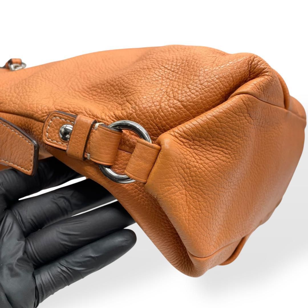 極美品　COACH　コーチ　F15064　希少カラーオレンジ　ショルダーバッグ 極美品 COACH コーチ F15064 希少カラーオレンジ ショルダー