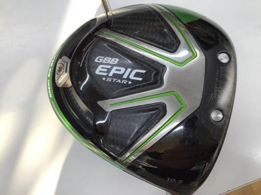 キャロウェイ GBB EPIC STAR ドライバー 10.5° 純正SR キャロウェイ GBB エピック スター ドライバーの試打レビュー