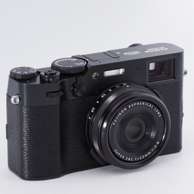 FUJIFILM 富士フイルム コンパクトデジタルカメラ X100VI ブラック X100VI-B 6型