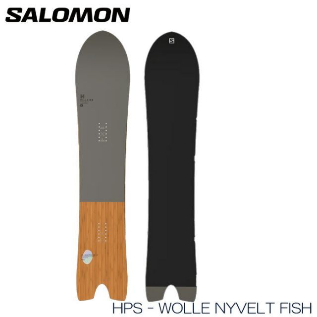 サロモン スノーボード 板 23-24 SALOMON HPS WOLLE NYVELT FISH ヴォレーニーベルト フィッシュ 日本正規品