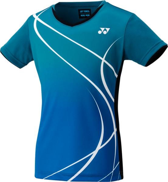【新品・5営業日で発送】YONEX ヨネックス ジュニアゲームシャツ (20671J) 色 : ティールブルー サイズ : J140 