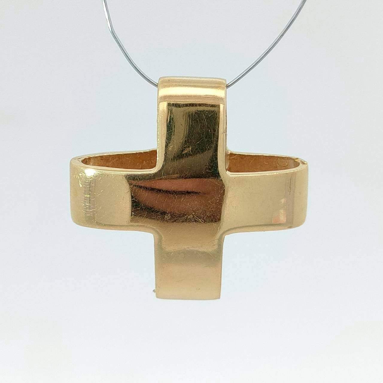 18金 K 18 デザインネックレストップ 男女兼用 2.32 g C 759