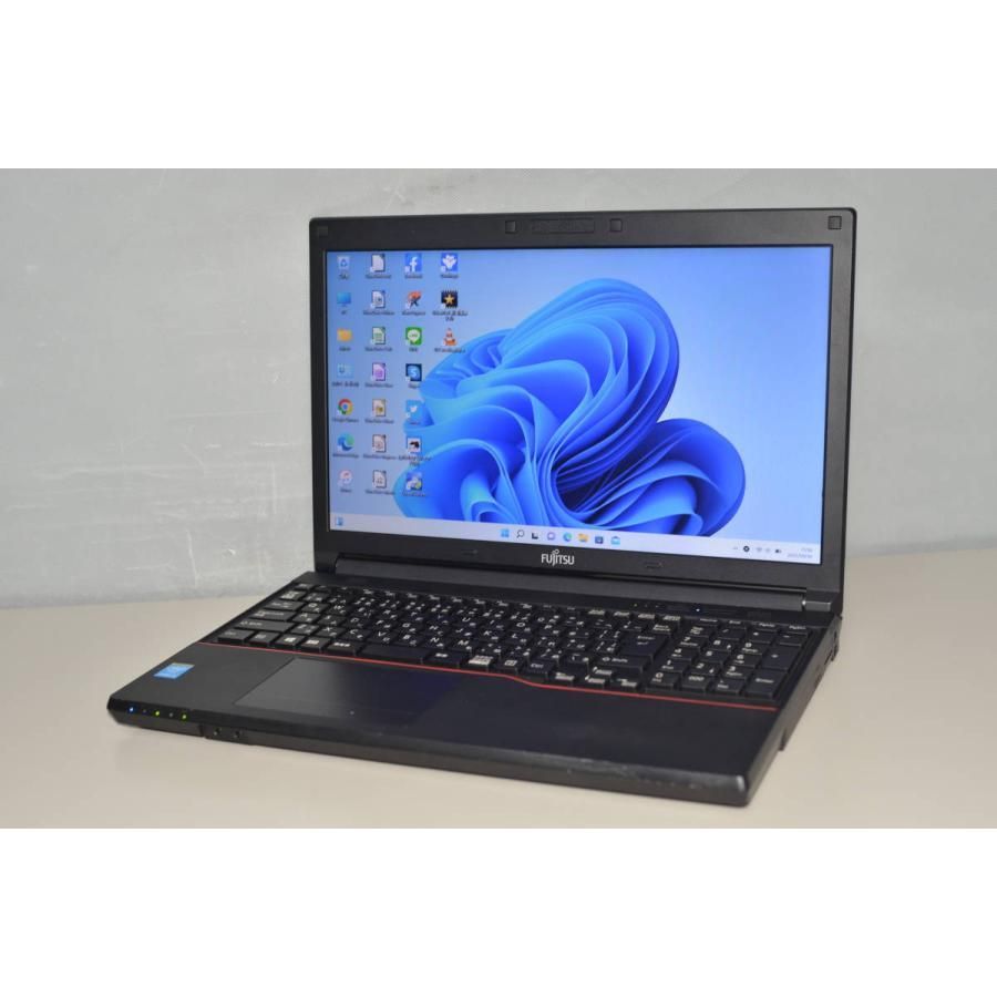 富士通lifebook A574/HX windows11+office2021 ノートパソコン 【公式