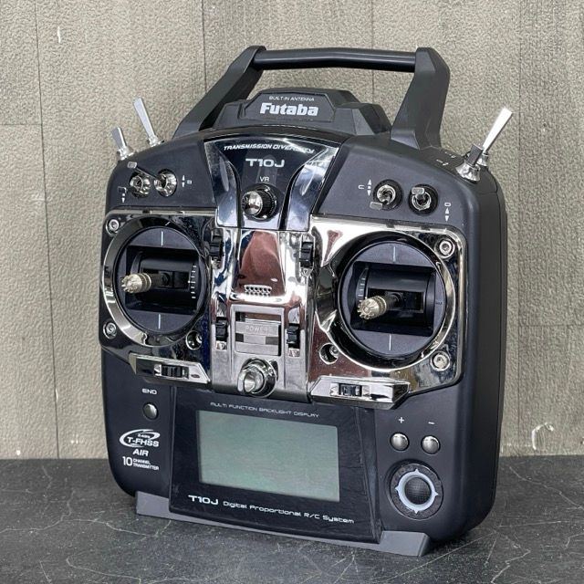 Futaba T10J 10チャンネル R/C 送信機 外使用無/美品】 Futaba T10J 10