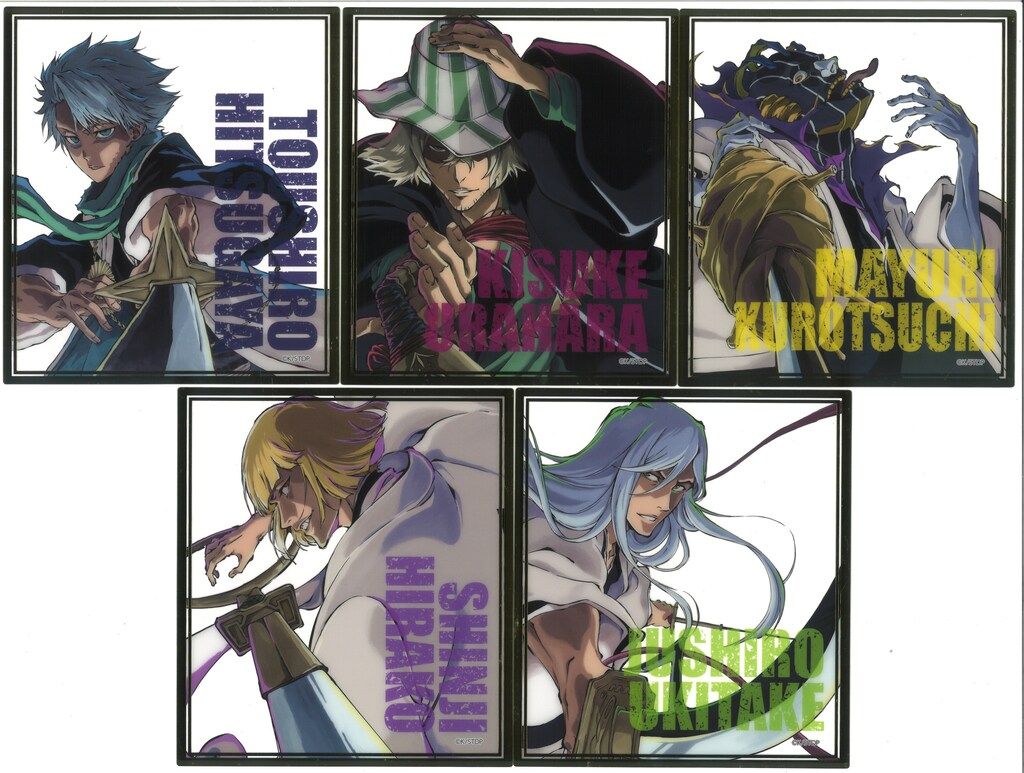 ❶BLEACH WORLD クリアミニ色紙 CALL YOUR NAME 11種 ❶BLEACH WORLD クリアミニ色紙 CALL YOUR NAME 11種 - メルカリ