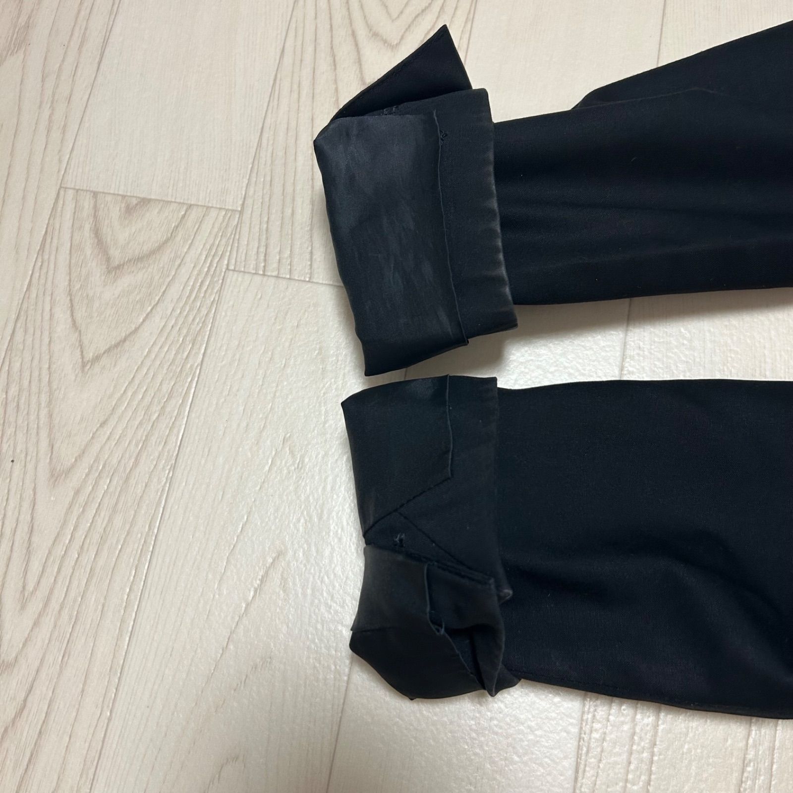 ロエン × セマンティックデザイン　パンツ Roen ✕ semantic design ギミック カーゴパンツ ブラック