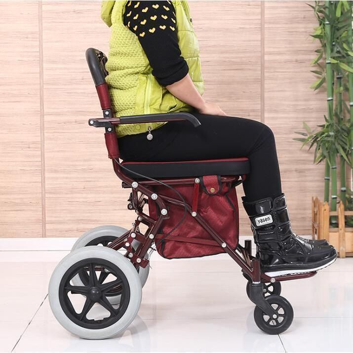 歩行器 ワンクリック折りたたみ可能 収納袋付き アルミ合金製 8段階