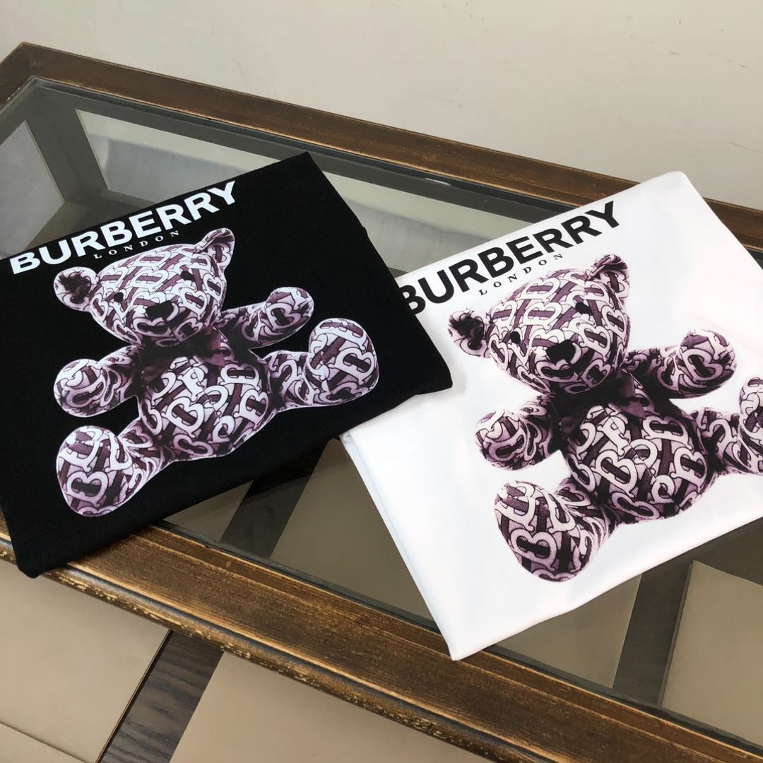 本日限定特価】Burberry 春夏 小熊プリントTシャツ [本日特価