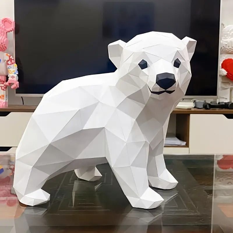 クマ 熊 くま 熊の置物 紙素材 熊の置物 クマの置物 くまの置物