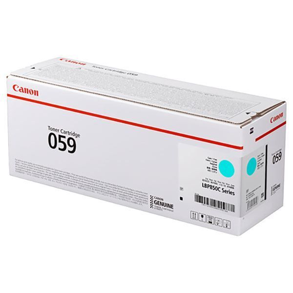 （まとめ）CANON 3622C001 トナーカートリッジ059シアン
