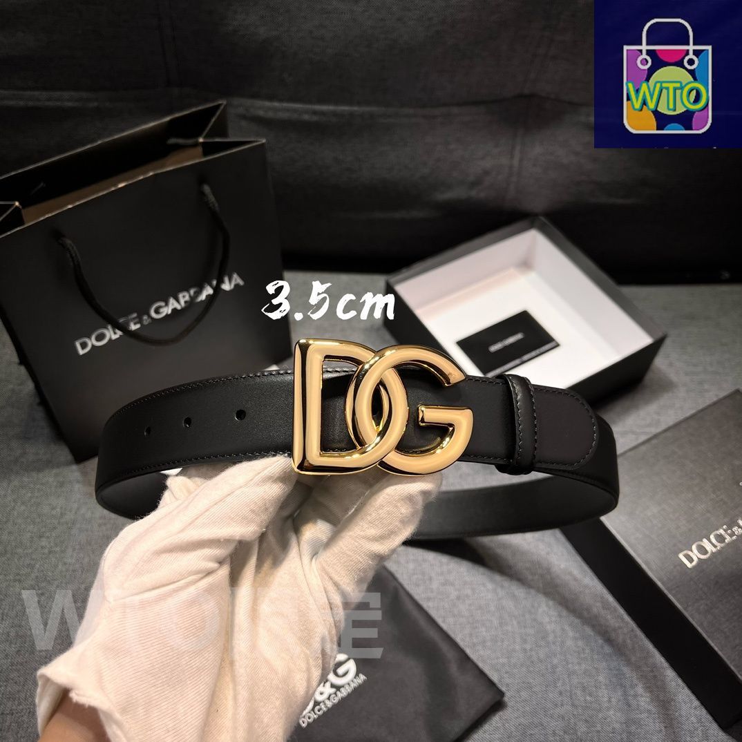 今日特価】Dolce & Gabbana ドルチェ & ガッバーナ レザーベルト