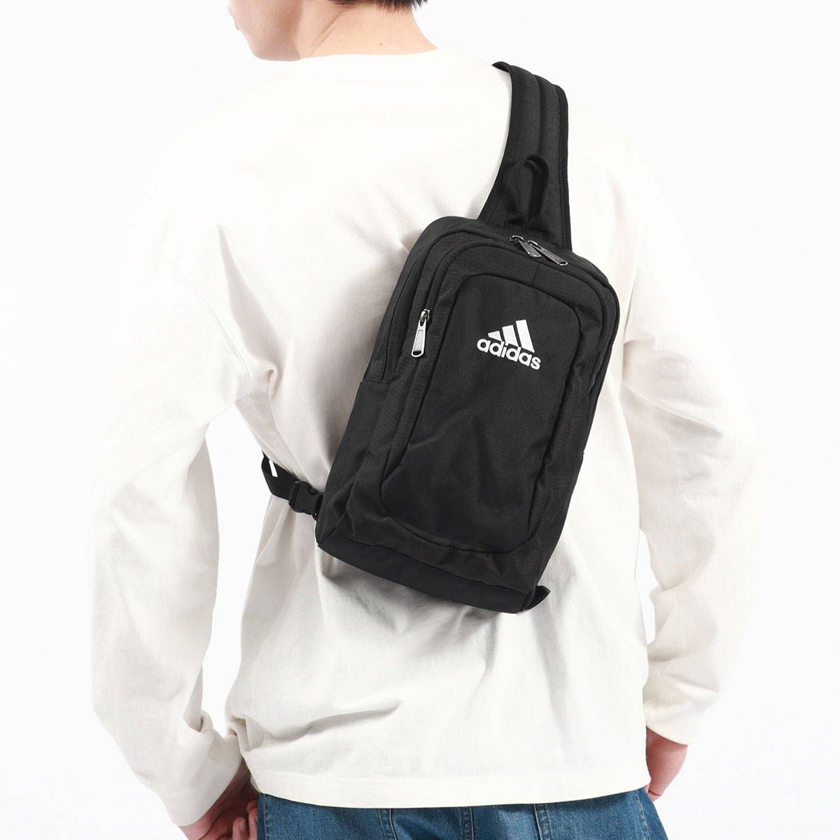 アディダス ボディバッグ メンズ レディース adidas 大きめL バッグ